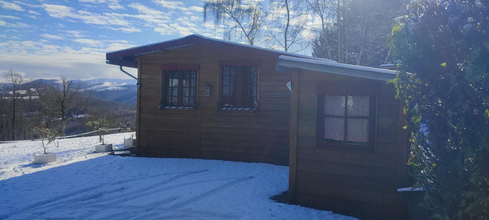 Domaine Le Lanis "Cabane De Pauline" Saint-Girons  Exterior photo